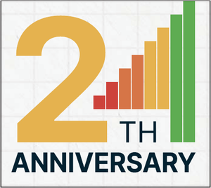 24th anniversary emblem