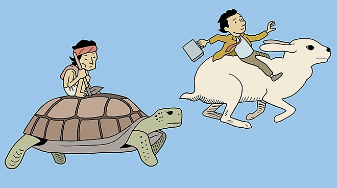 Simultaneously the world’s fastest and slowest-growing economy