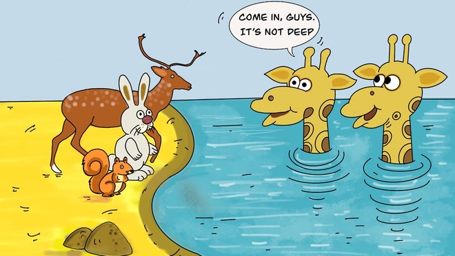 There isn’t any risk in the market