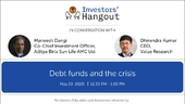 Debt funds and the crisis