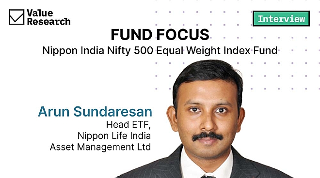Nippon India Nifty 500 Equal Weight Index Fund: Arun Sundaresan’s insights