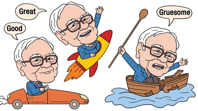 Warren Buffett: Identifying great, good, & gruesome businesses