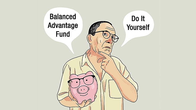 We compare balanced advantage funds and DIY portfolios to determine which one can conveniently finance your retirement goals
