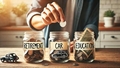 How should you divide your savings across different goals?