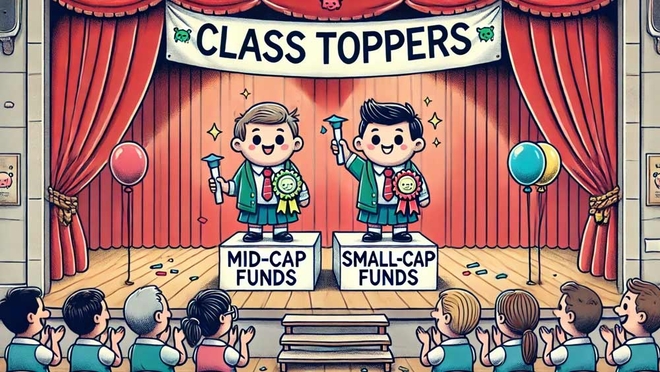 Active mid- and small-cap funds shine in recent market dip