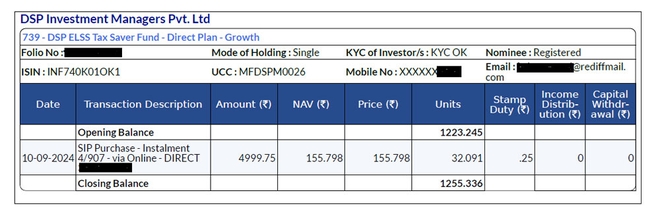 Why isn’t my entire mutual fund investment used to buy units?