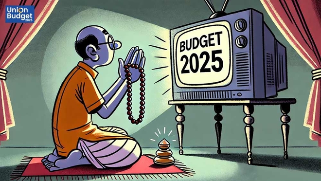 Budget 2025: PM Modi invokes Goddess Lakshmi