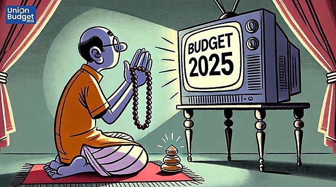 Budget 2025: PM Modi invokes Goddess Lakshmi