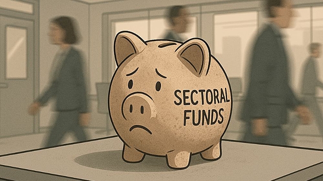 Sectoral funds see 97 per cent drop in inflows this March