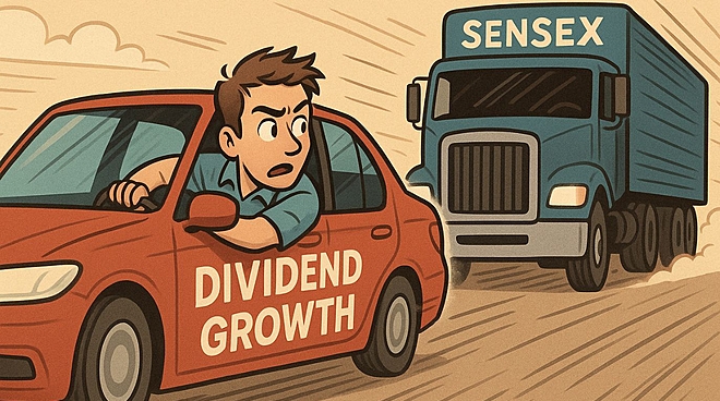 5 dividend growth stocks that beat the Sensex