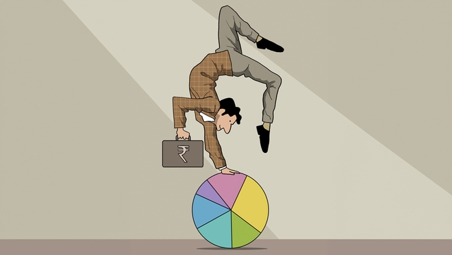 The benefits of hybrid funds in downturns