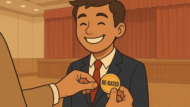 Where Real Wealth Is Created: The Re-Rating Effect