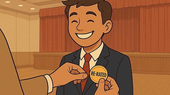 Where Real Wealth Is Created: The Re-Rating Effect