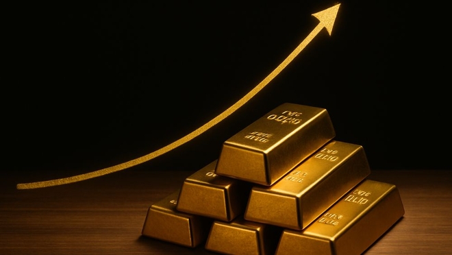Gold price hits record highs amid global tensions