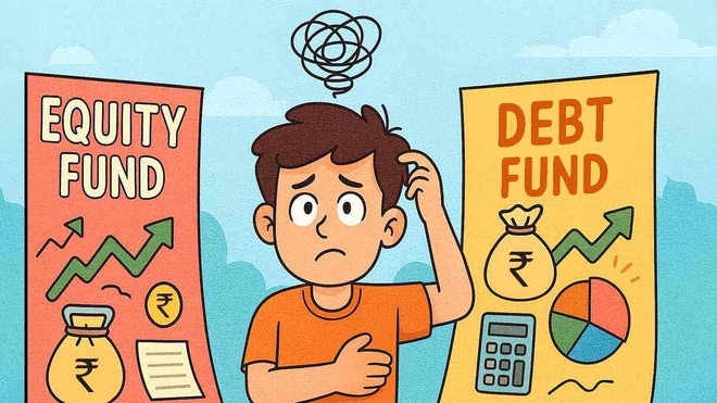 इक्विटी, डेट और हाइब्रिड फ़ंड में अंतर, अपने फ़ाइनेंशियल गोल के लिए सही म्यूचुअल फ़ंड चुनें