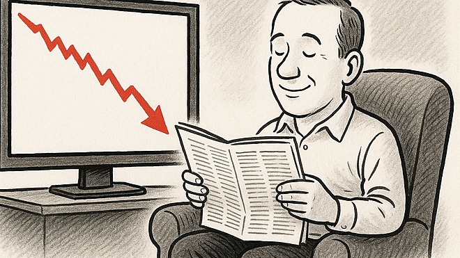 How panic selling rewards the calm and steady