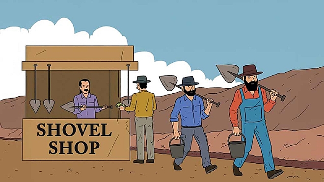 Bet on the shovel sellers: How proxy investing can spot real wealth creators