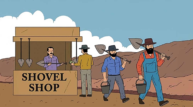 Bet on the shovel sellers: How proxy investing can spot real wealth creators