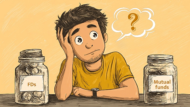 FD या म्यूचुअल फ़ंड: अगले पांच साल आपके लिए क्या बेहतर है