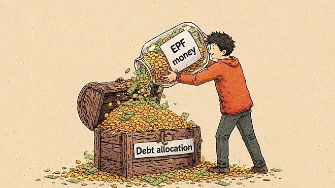 क्या EPF को आपके डेट एलोकेशन पोर्टफ़ोलियो में गिना जाना चाहिए?