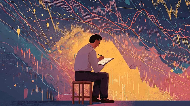 The crash is the course: Staying calm through a market crash