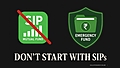 Emergency Fund or SIP: What Comes First?