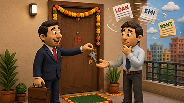 क्या फ़्लैट ख़रीदकर उसके किराए से EMI चुकाई जा सकती है?