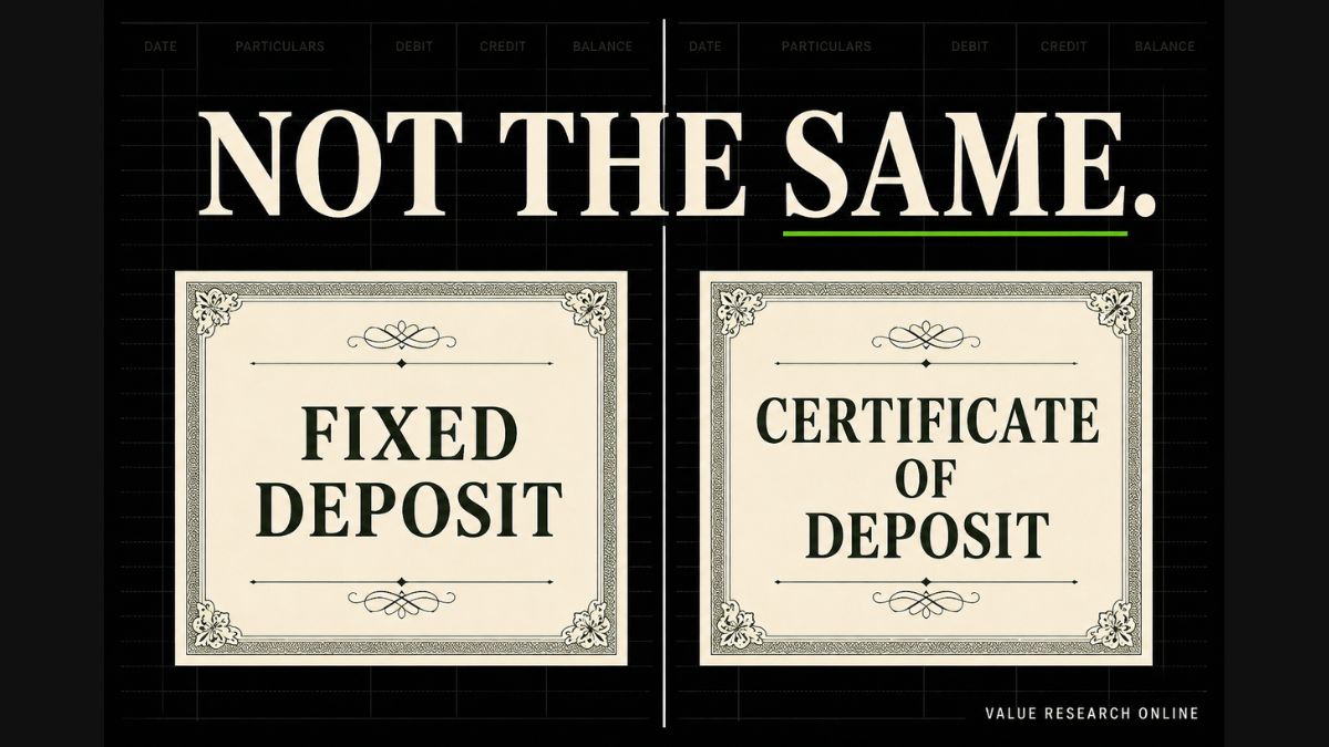 Fixed Return Instrument Certificate of Deposit vs Fixed Deposit: The Key Differences