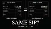 Rs 10 NAV or Rs 500, Your SIP Compounds the Same
