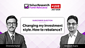 Changing my investment style. How to rebalance?