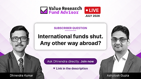 International funds are blocked. Any other way abroad? | Value Research