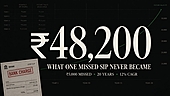 Missed SIP Real Cost: Bank Charges vs Long-Term Wealth Impact