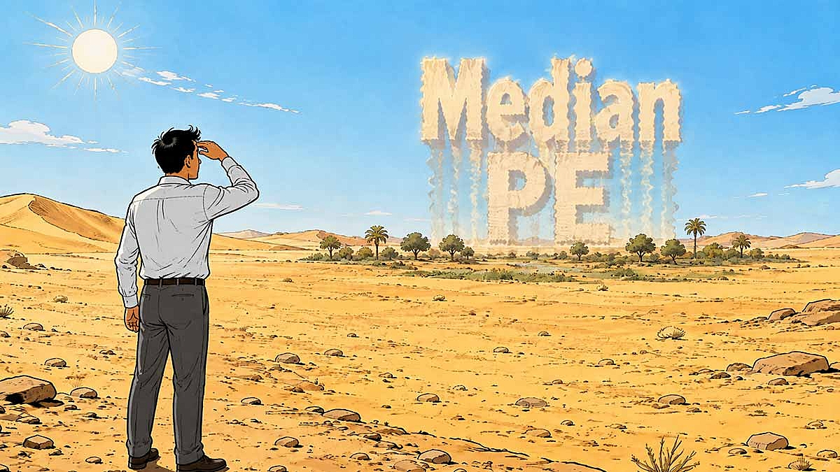 Why a stock below its median P/E may not be cheap