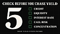 5 Risks to Check Before Choosing High-Yield Fixed Income