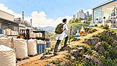 The journey from kilograms to pharma labs