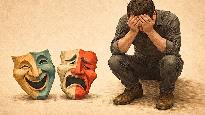 You could laugh, or you could weep