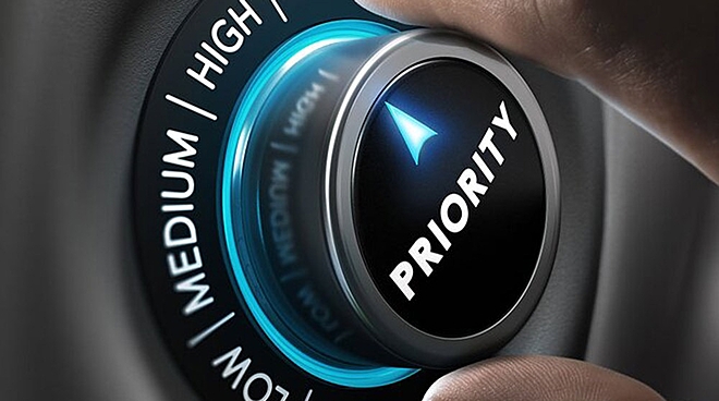 Prioritise and reconsider