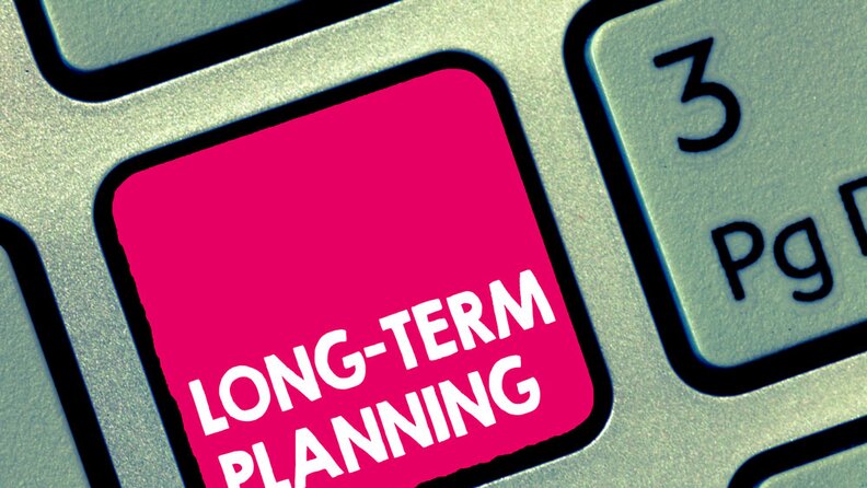 What precautions should a long-term investor take?