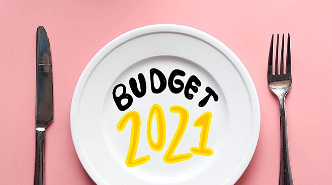 A simple budget for a simple time
