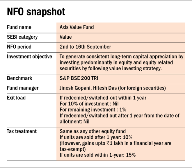 NFO review: Axis Value Fund