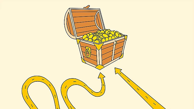 Two paths to making money