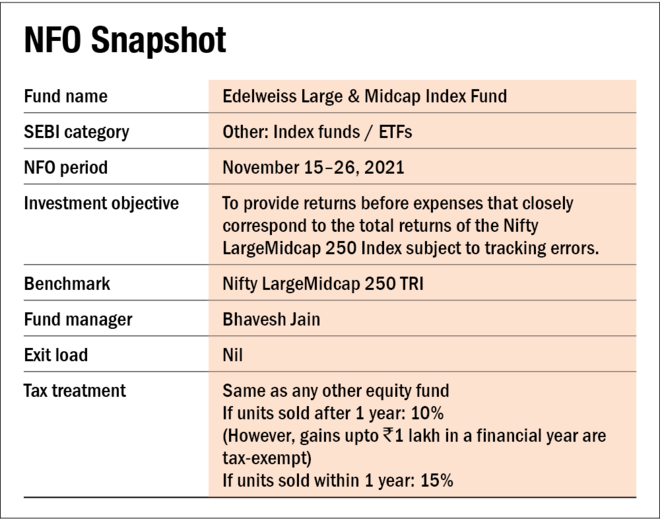 NFO review: Edelweiss Large & Midcap Index Fund