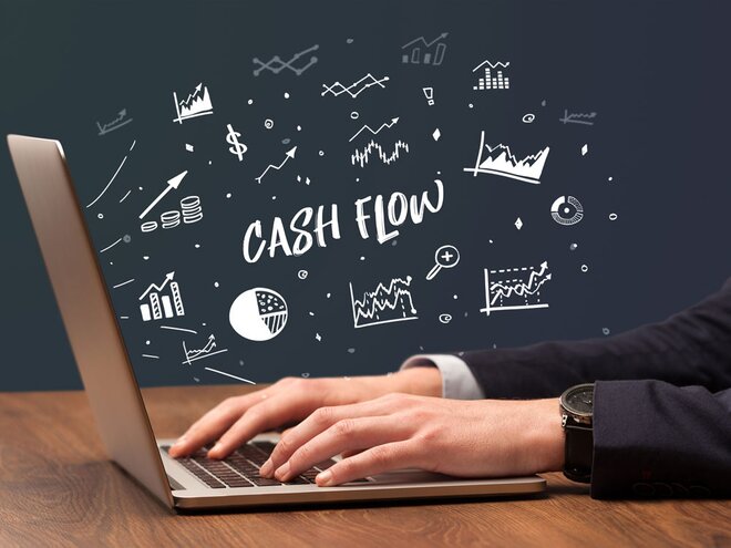 What is cash flow from financing?