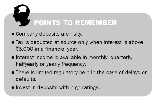 An introduction to company deposits