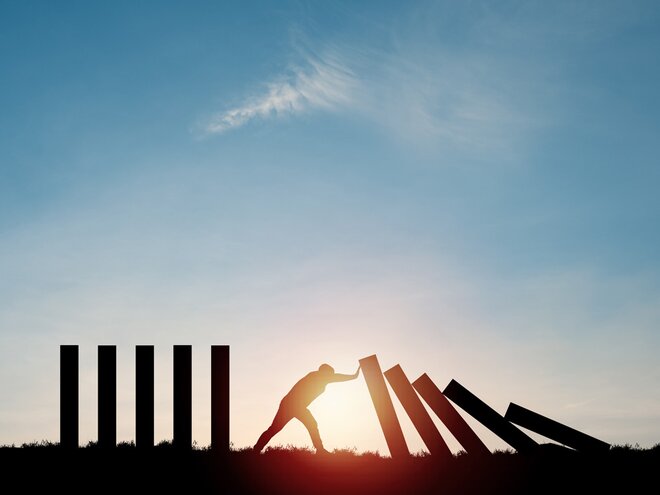 How to identify stocks worth buying during a market fall?