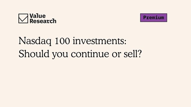 What to do with your Nasdaq 100 investments?
