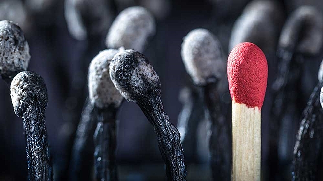 Brightest burns quickest