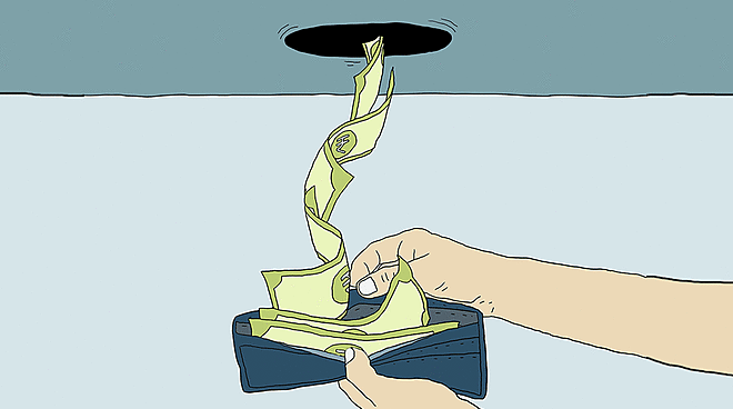 A black hole for your money