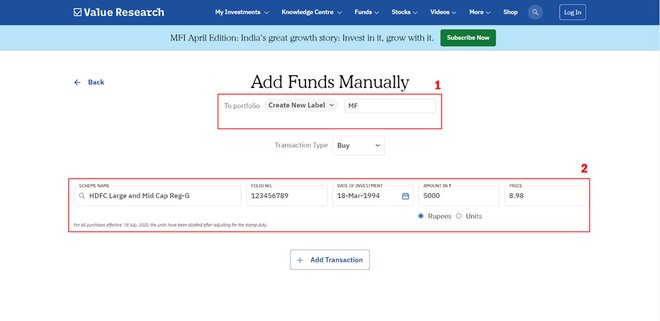Found decades-old mutual fund certificates? This is for you