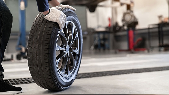 What drove the tyre recovery in FY23?